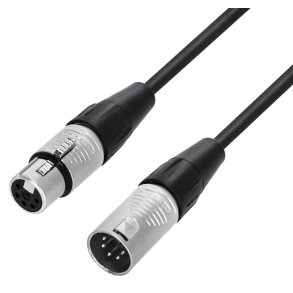 AH 4STAR DGH DMX Kabel XLR-XLR 5 Pol med REAN stik