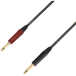 AH Instrument Kabel med Neutrik Jack 6,3mm Mono Han - Han Jack Silent