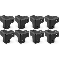 AH X318787 Plastik kabinet hj�rne 45mm - 8 Pack