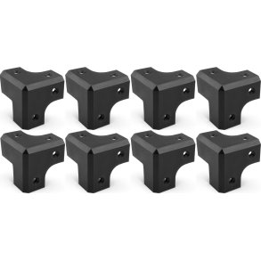 AH X318787 Plastik kabinet hj�rne 45mm - 8 Pack