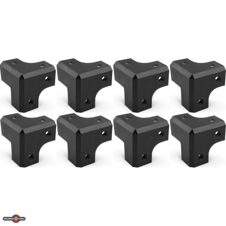 AH X318787 Plastik kabinet hj�rne 45mm - 8 Pack