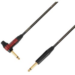 AH Instrument Kabel med Neutrik Jack 6,3mm Mono Han - Han Jack timbrePLUG