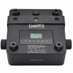 Eurolite AKKU IP Flat Light 3 bk LED Spot Bundle