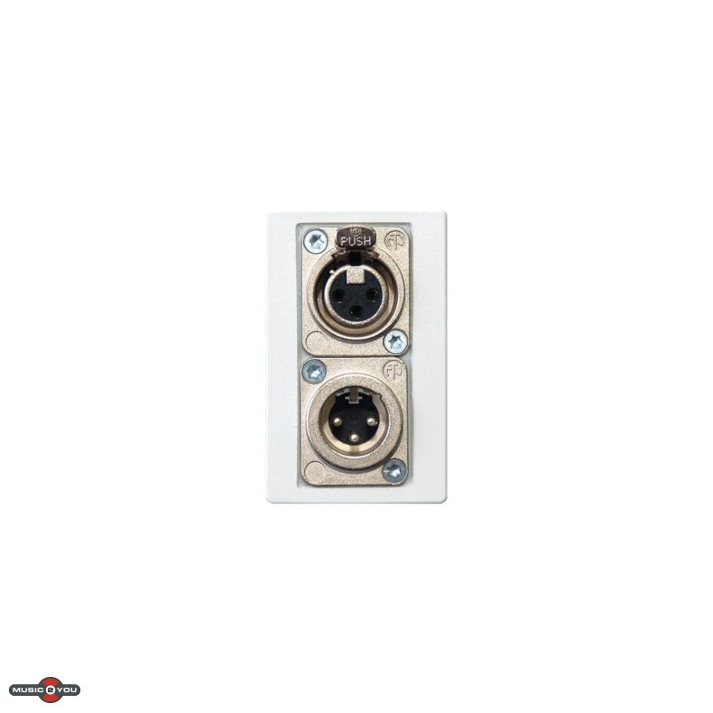FUGA Vgudtag 11B - 1 x Han + 1 x Hun 3pol XLR
