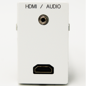 FUGA Vgudtag 15KA - Hun Minijack 3,5mm og HDMI Kabeltilslutning​