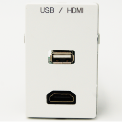 FUGA Vgudtag 15KUA MK2 - USB og HDMI Kabeltilslutning&#8203;