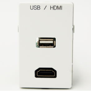 FUGA Vgudtag 15KUA MK2 - USB og HDMI Kabeltilslutning​