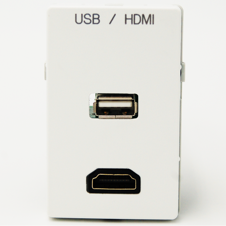 FUGA Vgudtag 15KUA MK2 - USB og HDMI Kabeltilslutning&#8203;