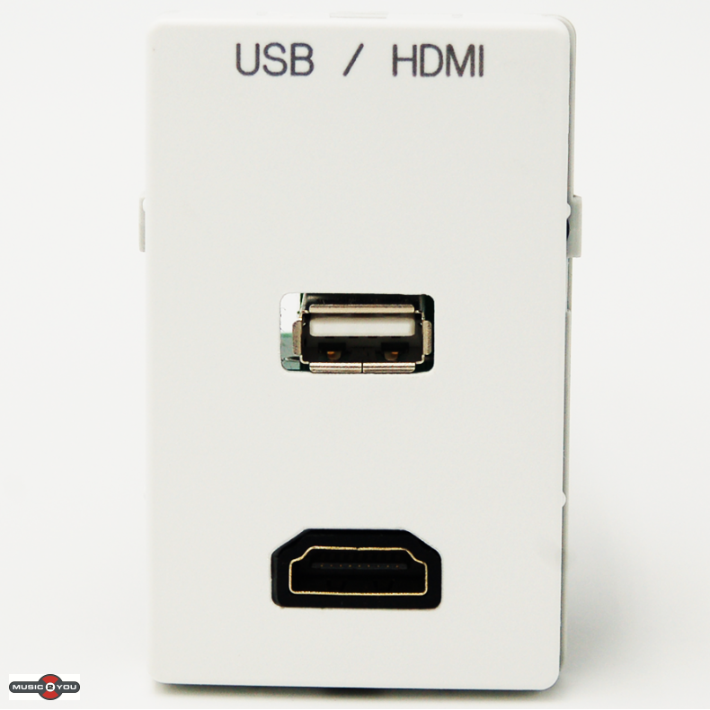 FUGA Vgudtag 15KUA MK2 - USB og HDMI Kabeltilslutning&#8203;