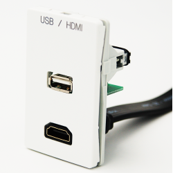 FUGA Vgudtag 15KUA MK2 - USB og HDMI Kabeltilslutning&#8203;