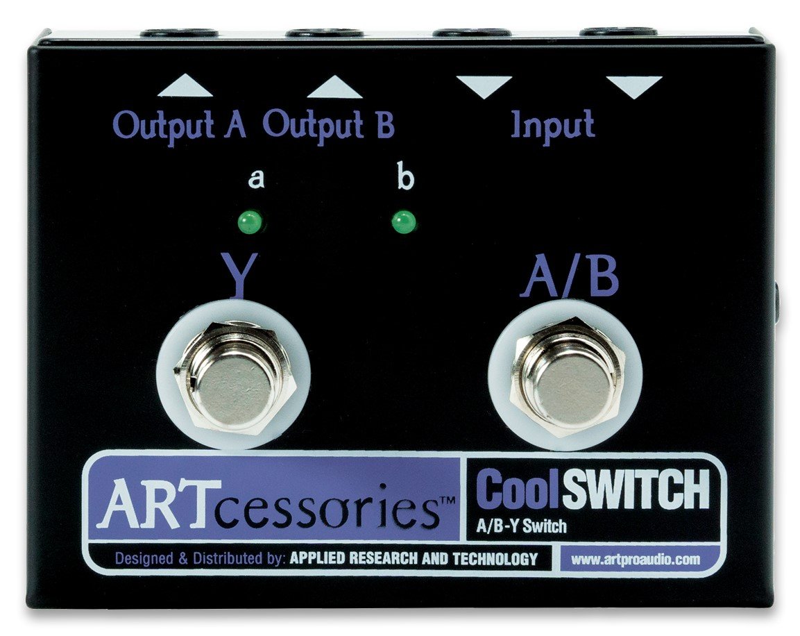 ART CoolSWITCH - Omskifter Med LED A/B-Y System - Music2you