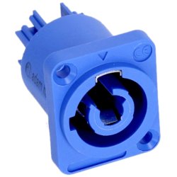 AH K4PPMIN Powercon Chassis Stik - Bl