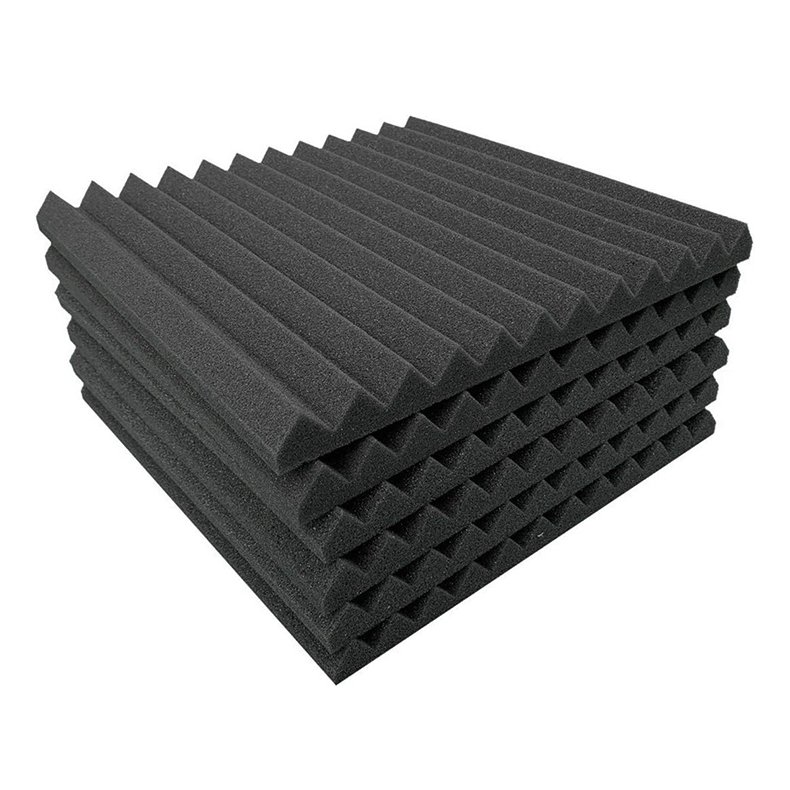 Akustik skum 30 x 30 x 2,5 cm - 6 stk. Pakke