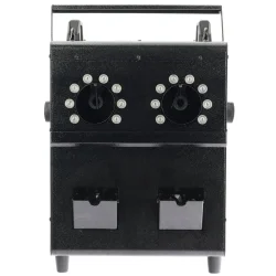 Algam Lighting BF1000 S�beboblemaskine med r�g og LED Lys M. Flightcase - Bundle
