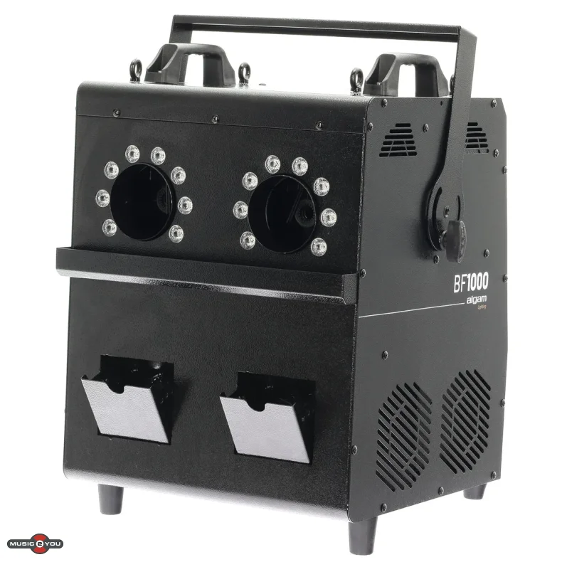 Algam Lighting BF1000 S�beboblemaskine med r�g og LED Lys