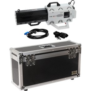 Algam Lighting FMG1500 R�gmaskine Gun m. Flightcase - Bundle