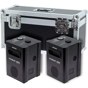 Algam Lighting 2 stk PHOENIX Cold Spark Machine m. Flightcase - Bundle