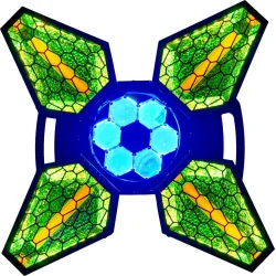 Algam Lighting Vintage Flower LED Effekt
