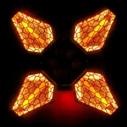 Algam Lighting Vintage Flower LED Effekt
