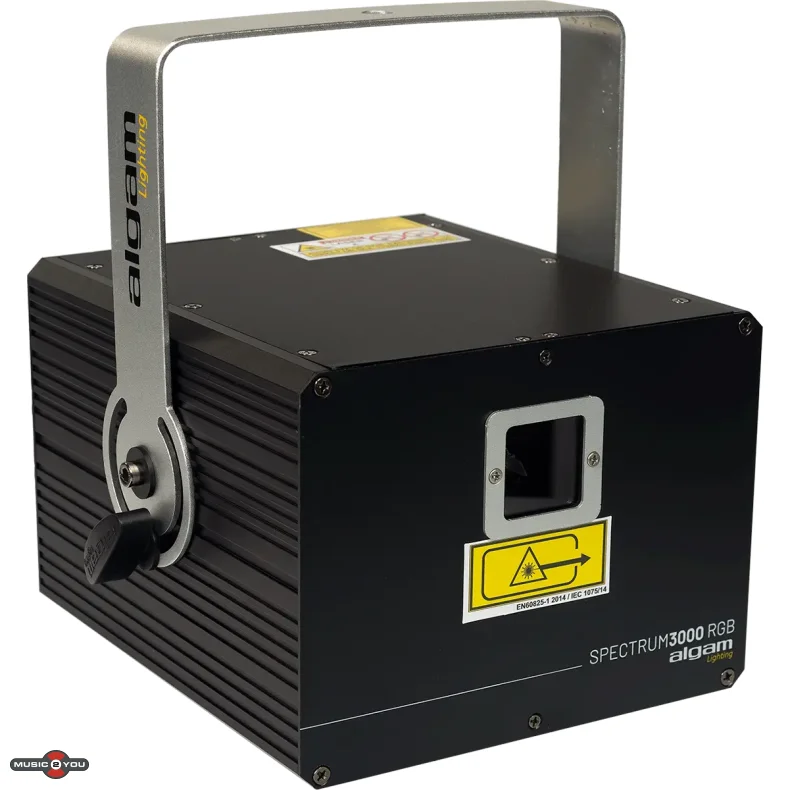 Algam Lighting SPECTRUM 3000 RGB - RGB Animation Batteri laser 3000 mW