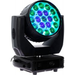 Algam Lighting MW19X15ZX 19x15W RGBW LED Wash Zoom Movinghead