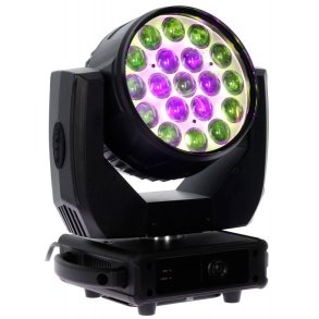 Algam Lighting MW19X15ZX 19x15W RGBW LED Wash Zoom Movinghead