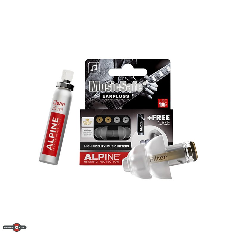 Alpine MusicSafe repropper m. Alpine Clean - Bundle
