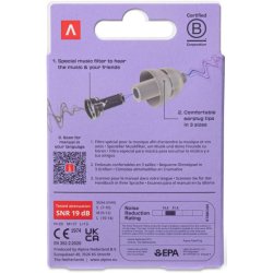 Alpine Partyplug 2025 repropper - Transparent