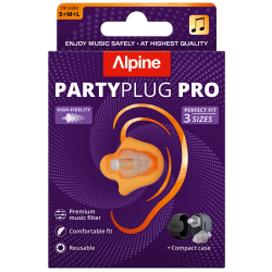 Alpine Partyplug Pro 2025 repropper - Transparent