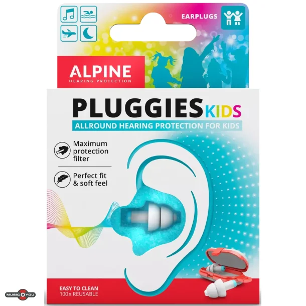 Alpine Pluggies Kids - repropper til brn (3-12r)