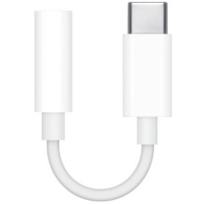Apple MU7E2ZM/A Original USB-C til 3.5 mm Hovedtelefon Adapter