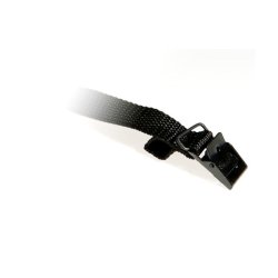 Arno strop - 25 cm x 18 mm - Sort