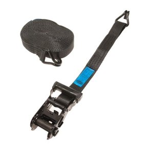 Arno Spanset / Spndebnd 50 mm x 5m med krog (5Tons) - Sort