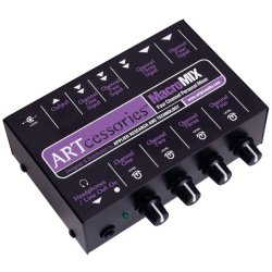 ART MacroMiX 4 kanal mixer med RCA og Jack stik