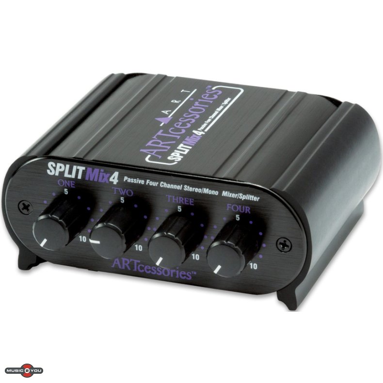 ART SPLITMIX4 4 Kanals Passiv Mixer med Jack