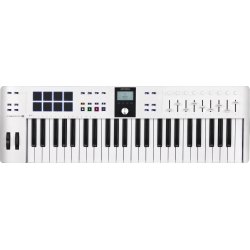 Arturia Keylab Essential 49 Mk3 MIDI Keyboard - Hvid