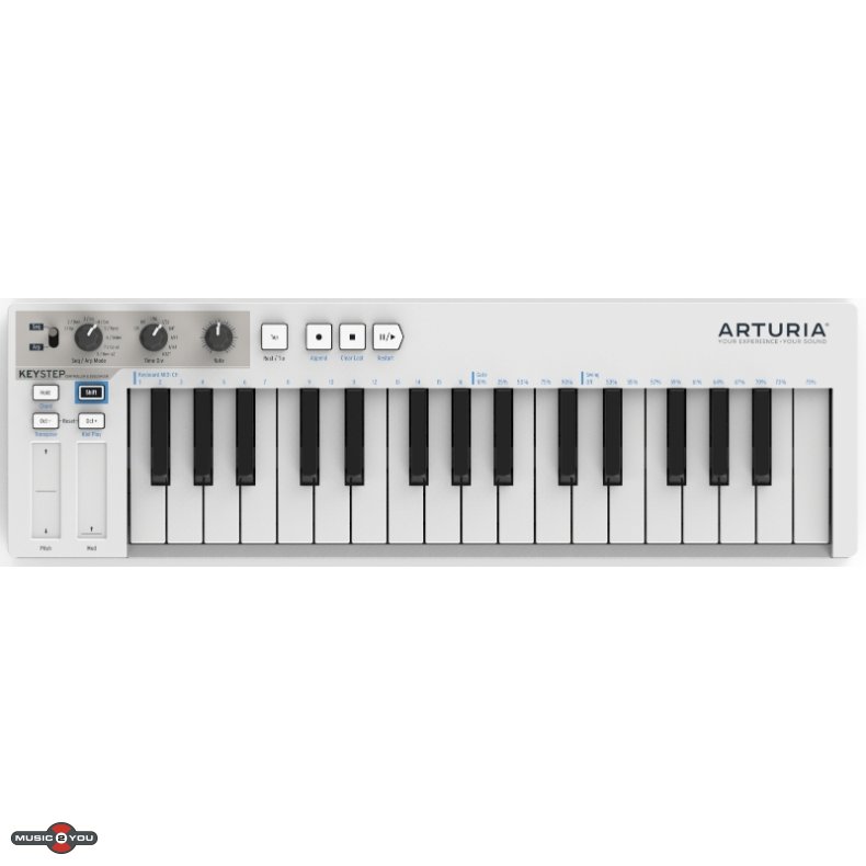 Arturia Keystep MIDI Keyboard - Hvid