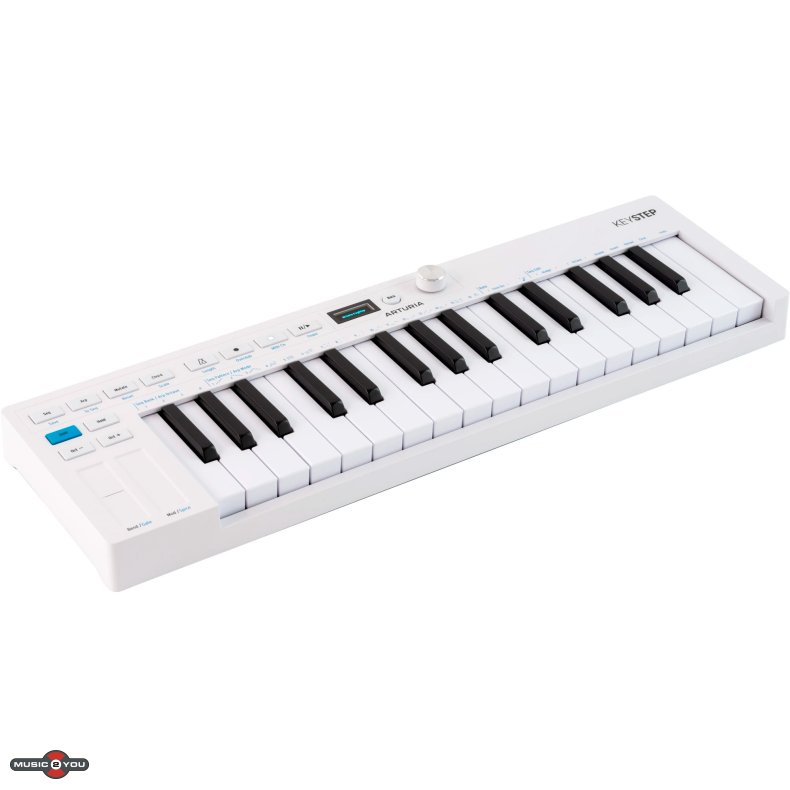 Arturia Keystep MK2 MIDI Keyboard - Hvid