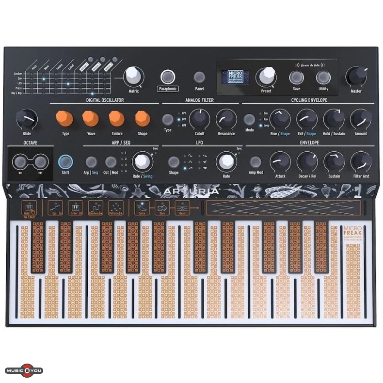 Arturia MicroFreak Synthesizer - Sort