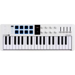 Arturia MiniLab 37 Midi Keyboard - Hvid