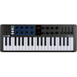 Arturia MiniLab 37 Midi Keyboard - Sort
