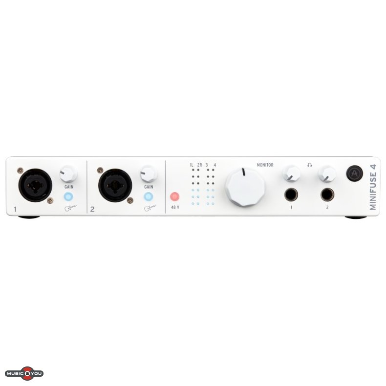 Arturia Minifuse 4 Lydkort - Hvid