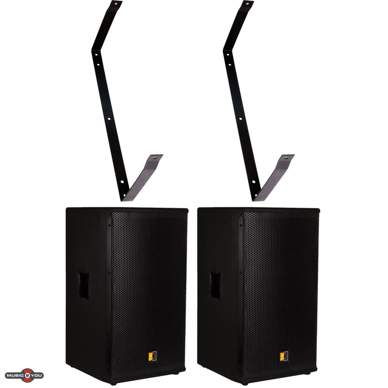 Audac PX112MK2 Passiv h�jtaler s�t - Sort m. B�jle - DEMO Model