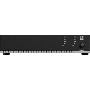 Audac SCP212 2 Kanals installation forst�rker  2x120W/4Ohm/70/100V