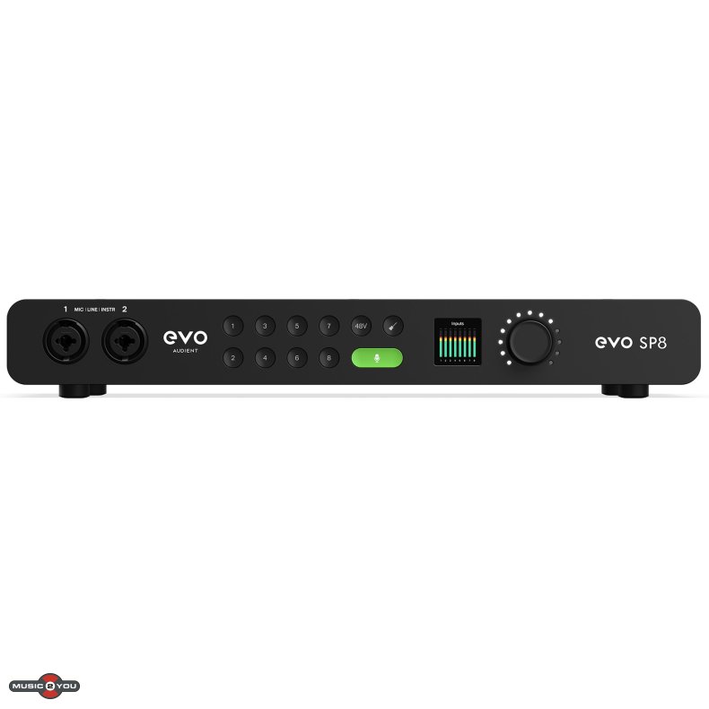 AUDIENT EVO SP8 - 8-Channel Smart Preamp med AD/DA