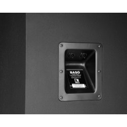 Audac BASO12/B 12" Passiv subwoffer 500W - Sort - BRUGT