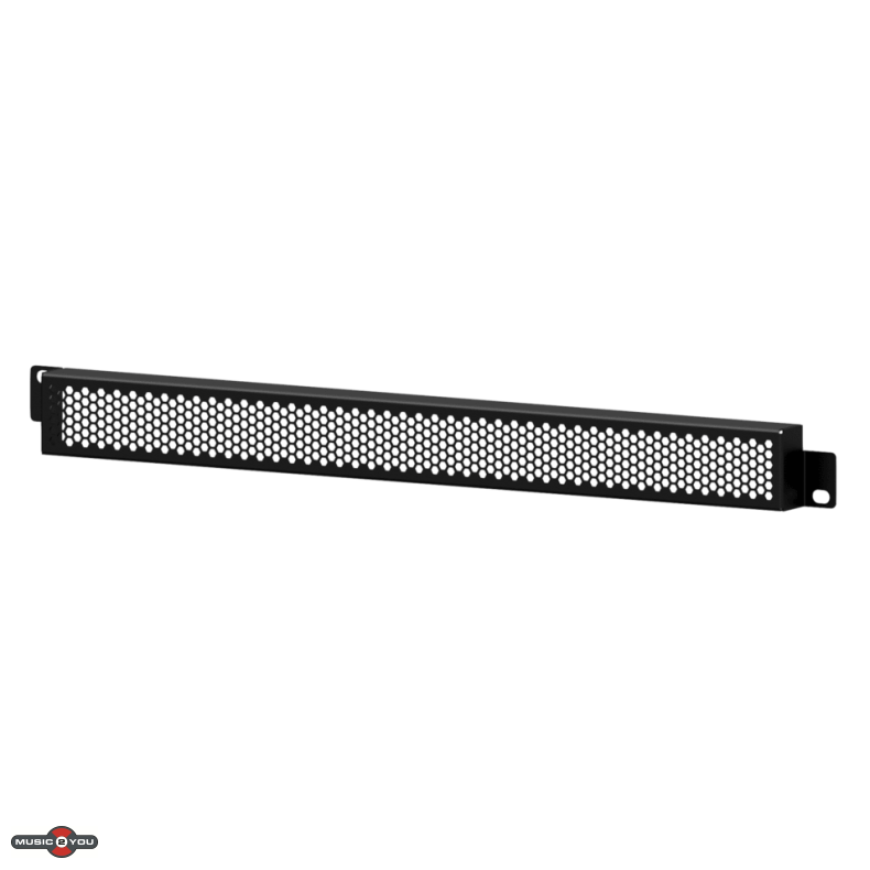 Caymon BSG01H "Nixpille" ventilations rackpanel - 1 unit / 19"