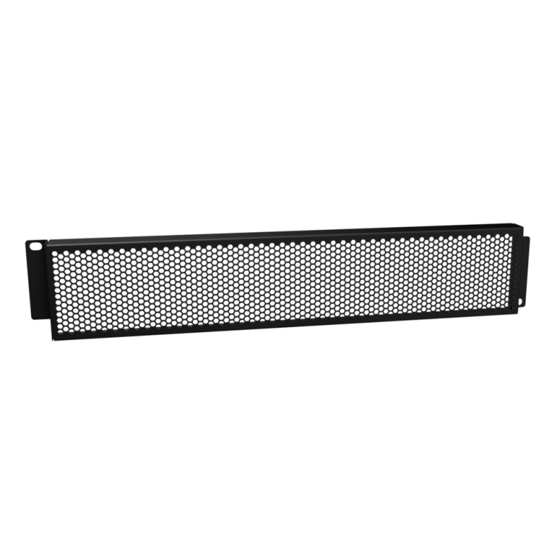 Caymon BSG02H "Nixpille" ventilations rackpanel - 2 unit / 19"