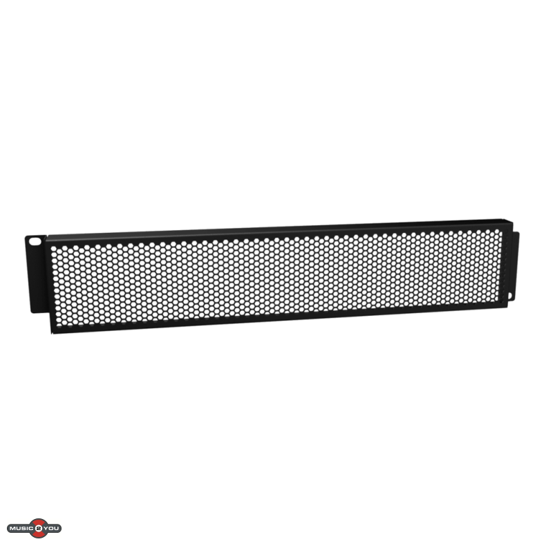 Caymon BSG02H "Nixpille" ventilations rackpanel - 2 unit / 19"