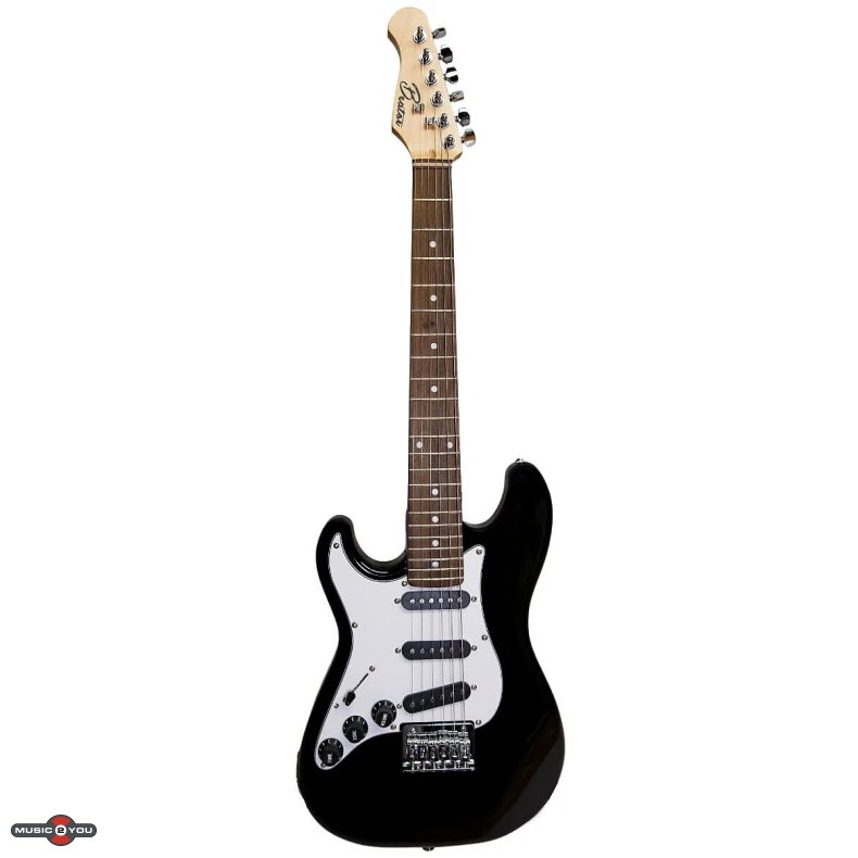 Beaton Legend 3/4 venstrehnds El guitar til Brn - Sort
